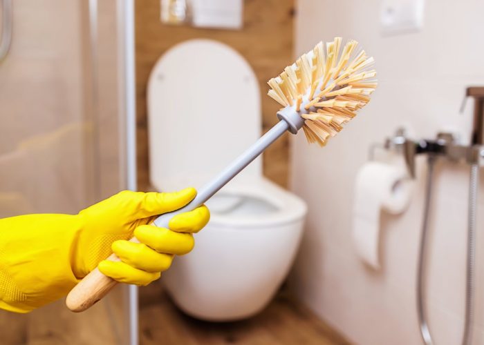 Como limpar corretamente o vaso sanitário