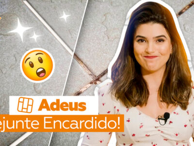 Como renovar um rejunte encardido de forma rápida?