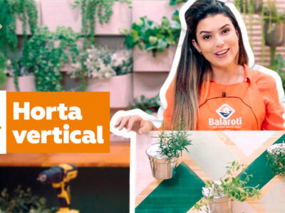 Horta vertical em casa: aprenda como fazer de forma simples