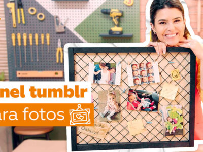 Faça você mesma: grade para fotos estilo painel tumblr