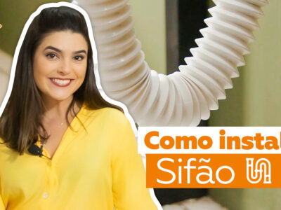 Como trocar ou instalar sifão de pia?