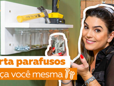 Como fazer um organizador para parafusos?