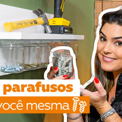 Como fazer um organizador para parafusos?