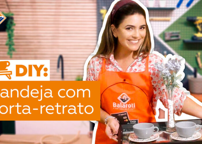 Faça você mesmo: Bandeja para decorar o cantinho de café