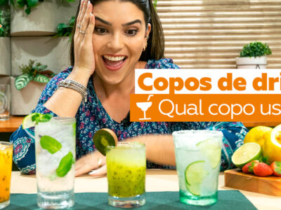 Qual copo usar para cada bebida? Tipos de Copos Drink