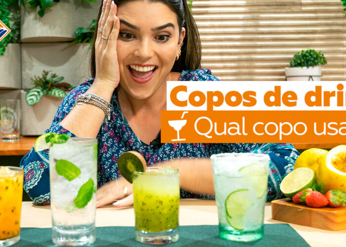 Qual copo usar para cada bebida? Tipos de Copos Drink
