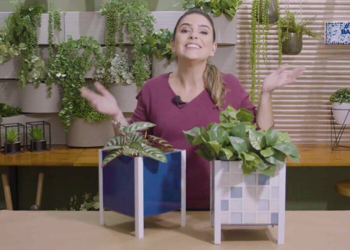 DIY | Vaso ou Cachepô de cerâmica para plantas DIY | Vaso ou Cachepô de cerâmica para plantas